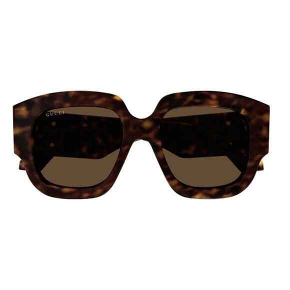 NEW GUCCI SUNGLASSES WOMEN BROWN EYEWEAR GUCCI GG1546S 002